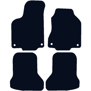 Volkswagen Polo (1994-2002) (4 Round Locators) Car Mats Volkswagen Polo (1994-2002) (4 Round Locators) Car Mats