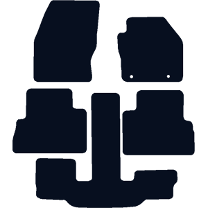 Ford Grand C-Max (2010-2016) (Round Locators) Car Mats Ford Grand C-Max (2010-2016) (Round Locators) Car Mats