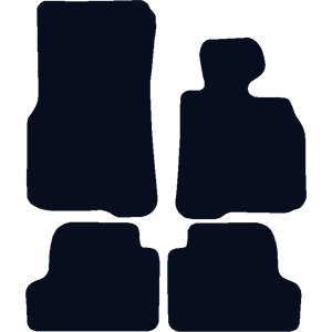 BMW 4 Series Coupe (2013-2020) (F32) (4x Velcro Fitting) Car Mats BMW 4 Series Coupe (2013-2020) (F32) (4x Velcro Fitting) Car Mats