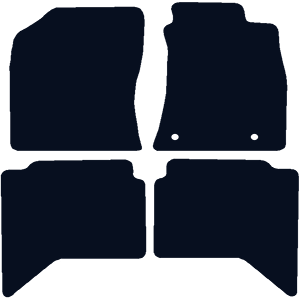 Toyota Hilux  2005-2011 (DOUBLE CAB) (2WD) Fitted Car Floor Mats product image