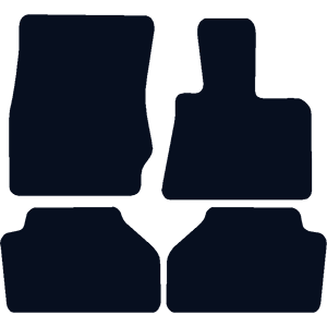 BMW X4 (2018-2025) (G02) (2x Velcro Fitting) Mats BMW X4 (2018-2025) (G02) (2x Velcro Fitting) Mats