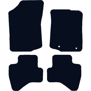 Citroen C1 (2014-2025) (Mk2) (2 Locators) Car Mats Citroen C1 (2014-2025) (Mk2) (2 Locators) Car Mats