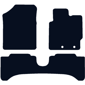 Toyota Yaris 2011 - 2020 HYBRID (XP130 - XP150) (Fits 3 and 5 Door) Fitted Car Floor Mats product image