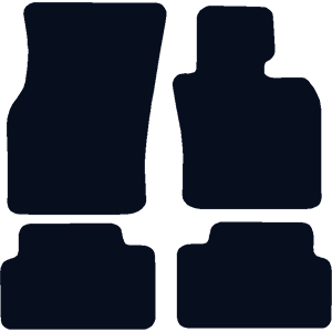 Mini Hatch (2014-2025) F55 (5 Door) (4x Velcro) Car Mats Mini Hatch (2014-2025) F55 (5 Door) (4x Velcro) Car Mats