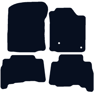 Toyota Land Cruiser 2010 - 2018 Fitted Car Floor Mats product image