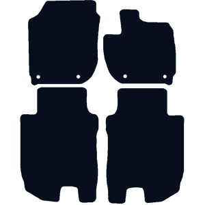 Honda HR-V (2014-2021) (Mk2) (4 locator) Car Mats Honda HR-V (2014-2021) (Mk2) (4 locator) Car Mats