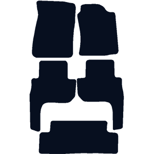 Toyota Land Cruiser (COLORADO) 7 SEAT 1998-2002 Fitted Car Floor Mats product image