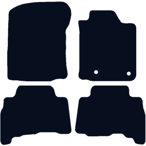 Toyota Land Cruiser 2013 - 2020 Fitted Car Floor Mats product image