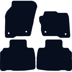Ford Edge (CD539) (2014-2025) Car Mats Ford Edge (CD539) (2014-2025) Car Mats