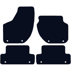 Volvo V40 (2012-2025) (Manual) 8-locator Car Mats Volvo V40 (2012-2025) (Manual) 8-locator Car Mats