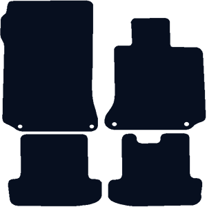 Mercedes E Class Convertible (2009-2018) A207 (2x Locators) Car Mats Mercedes E Class Convertible (2009-2018) A207 (2x Locators) Car Mats
