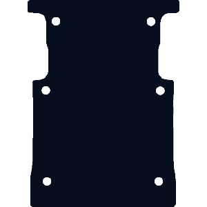 Ford Transit Connect L1 (2021-2025) With Holes Load Area Mat Ford Transit Connect L1 (2021-2025) With Holes Load Area Mat