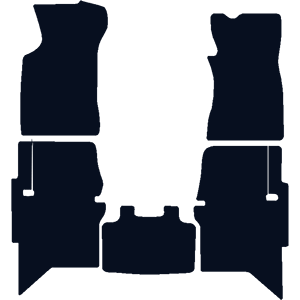 Toyota Hilux 2005-2016  (DOUBLE CAB) (INVINCIBLE) Fitted Car Floor Mats product image