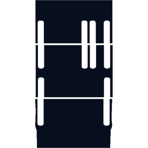 Citroen Space Tourer 20016-2025) (2+Bench) Full Rear 
