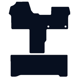 Peugeot Expert (2019-2025) (Crew Cab) (Round Locators) Mats Peugeot Expert (2019-2025) (Crew Cab) (Round Locators) Mats