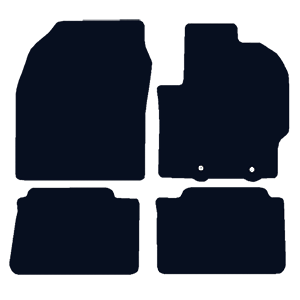 Toyota Yaris 2020 - Onwards HYBRID (with Fixings) (XP210) Fitted Car Floor Mats product image