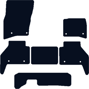 Land Rover Defender 110 (2020-2025) (7 Seat) Car Mats Land Rover Defender 110 (2020-2025) (7 Seat) Car Mats