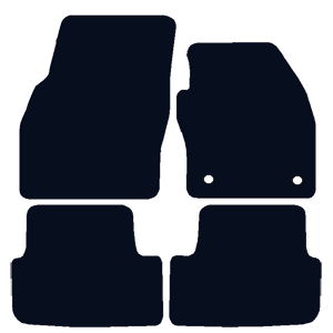 Skoda Fabia (2021-2025) (4 round locators) Car Mats Skoda Fabia (2021-2025) (4 round locators) Car Mats