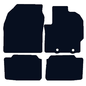 Mazda 2 (2022-2025) HYBRID (with Fixings) (XP210) Car Mats Mazda 2 (2022-2025) HYBRID (with Fixings) (XP210) Car Mats