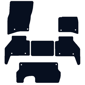 Land Rover Defender 130 (2022-2025) (8 Seat) Car Mats Land Rover Defender 130 (2022-2025) (8 Seat) Car Mats