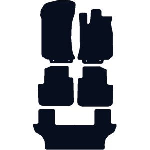 Mercedes R Class (2010-2013) (LWB,V251) Car Mats Mercedes R Class (2010-2013) (LWB,V251) Car Mats