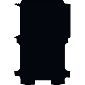 Ford Transit Custom 2024 - Onwards (Single Cab) (L1 SWB) (With Liner) Boot Mats product image