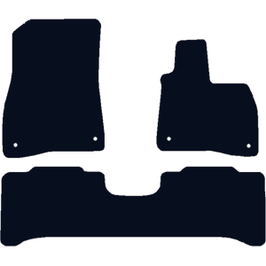 Mercedes EQE SUV (2021-2025) Car Mats Mercedes EQE SUV (2021-2025) Car Mats