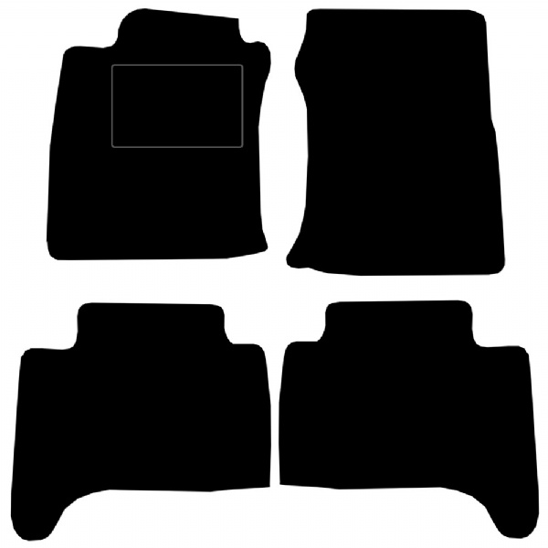 Toyota Land Cruiser PRADO J120 (LHD) 2003 - 2009 Fitted Car Floor Mats product image