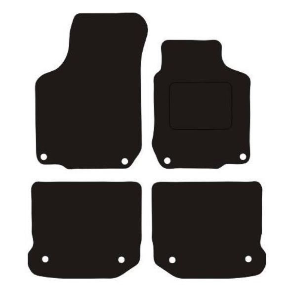 Volkswagen Bora 1999 to 2005 (Round Locators) Fitted Car Floor Mats product image