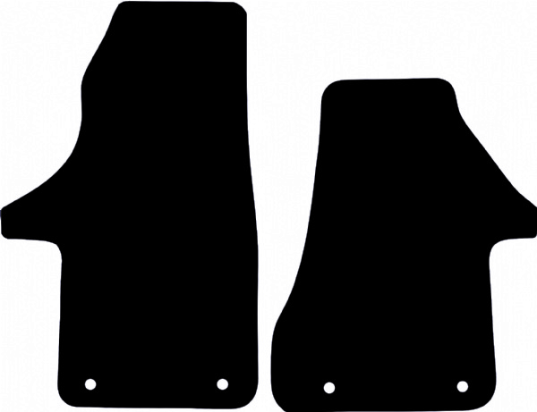 Volkswagen California T6.1 2020 - Onwards (with Locators) Fitted Car Floor Mats product image