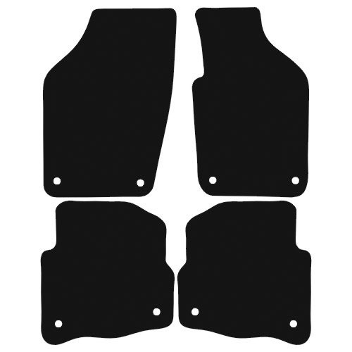 Volkswagen Polo 2002 - 2009 (8 Oval Locators) Fitted Floor Mats product image