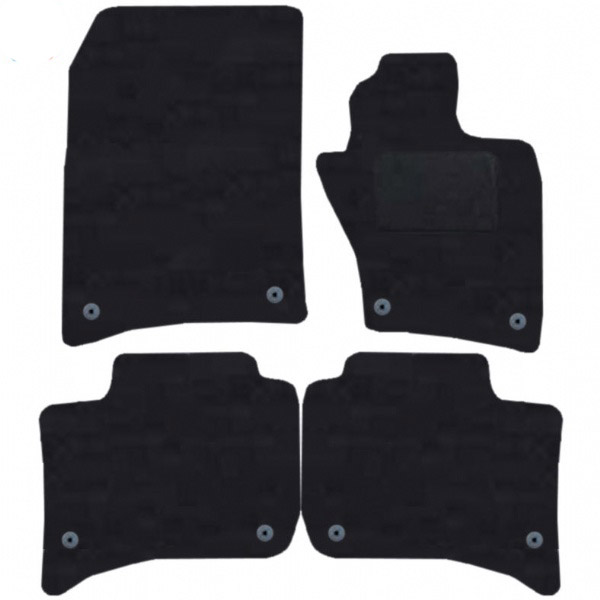 Volkswagen Touareg (2010 - 2018) (MK2)(Round Locators) Fitted Car Floor Mats product image