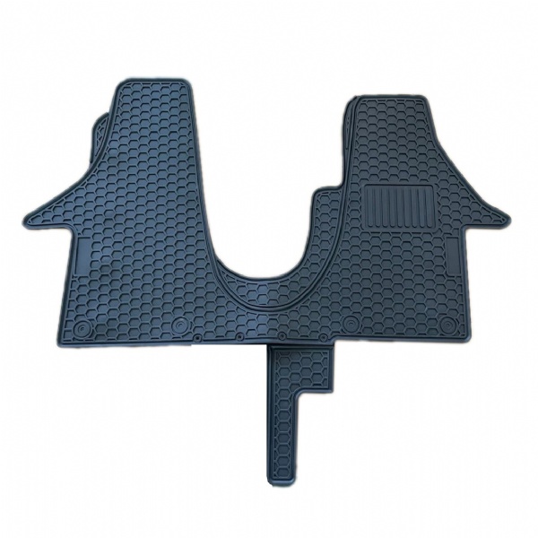VW Transporter Kombi (2015 - 2020) (T6) (Round Fixings) Moulded Rubber Floor Mats Moulded Floor Liners product image