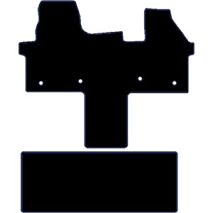 Volkswagen Transporter Kombi Commerce 2025 - Onwards (Auto) (T7)Fitted Car Floor Mats product image