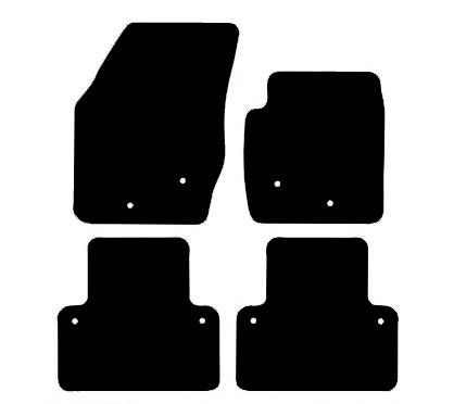 Volvo XC90 2002 - 2015 (4 piece) Fitted Floor Mats product image